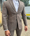 Ascot Light Brown Tweed Jacket