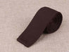 Brown Knitted Tie