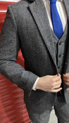 Blinder Grey Tweed Pants