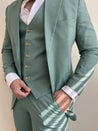 Sage Green Linen - Fabric Sample