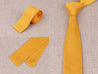 Yellow Knitted Tie