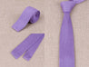 Lilac Knitted Tie