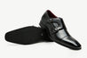 Black Monk Strap Shoe