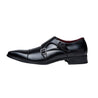 Black Monk Strap Shoe